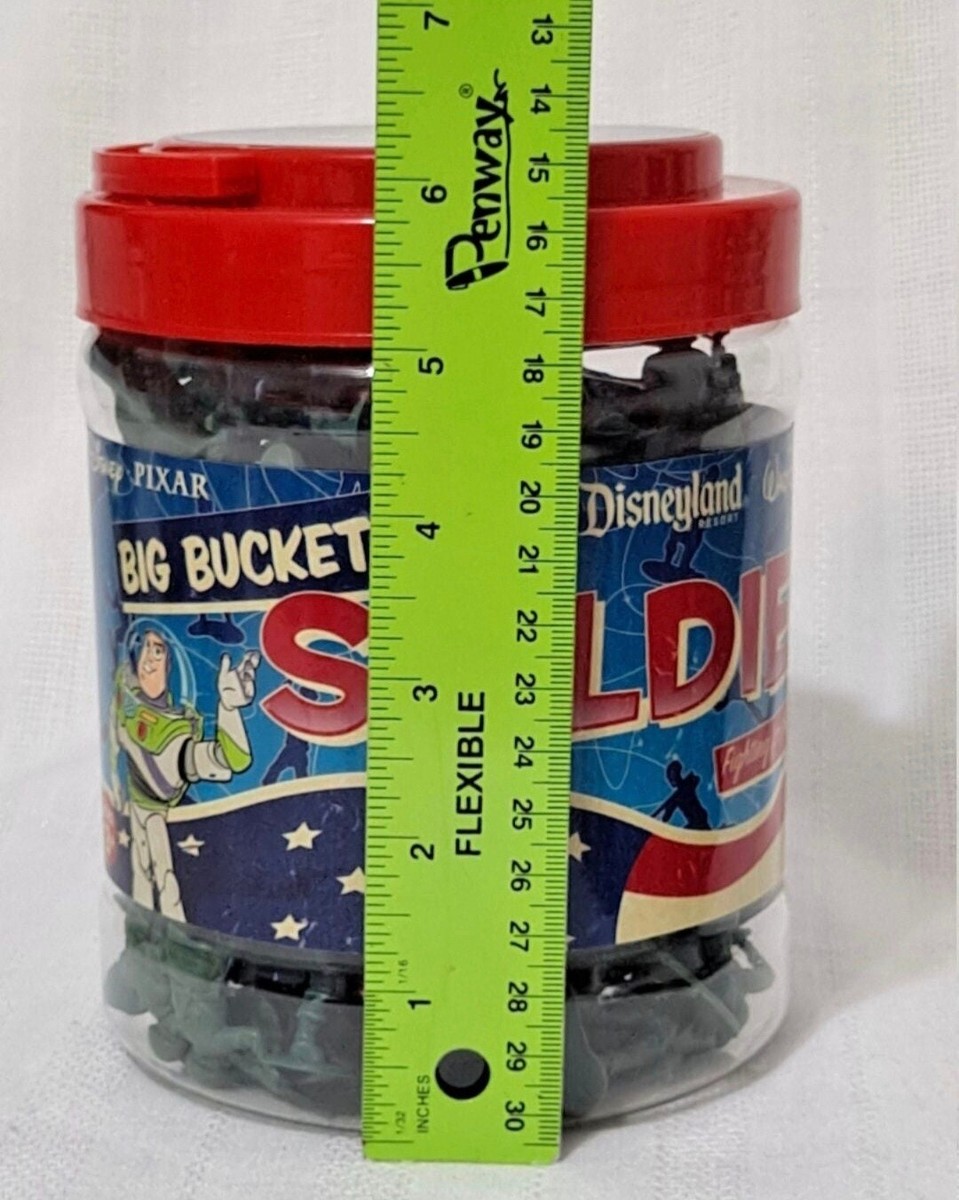 New Disney Store exclusive Pixar Toy Story Bucket O Soldiers Green