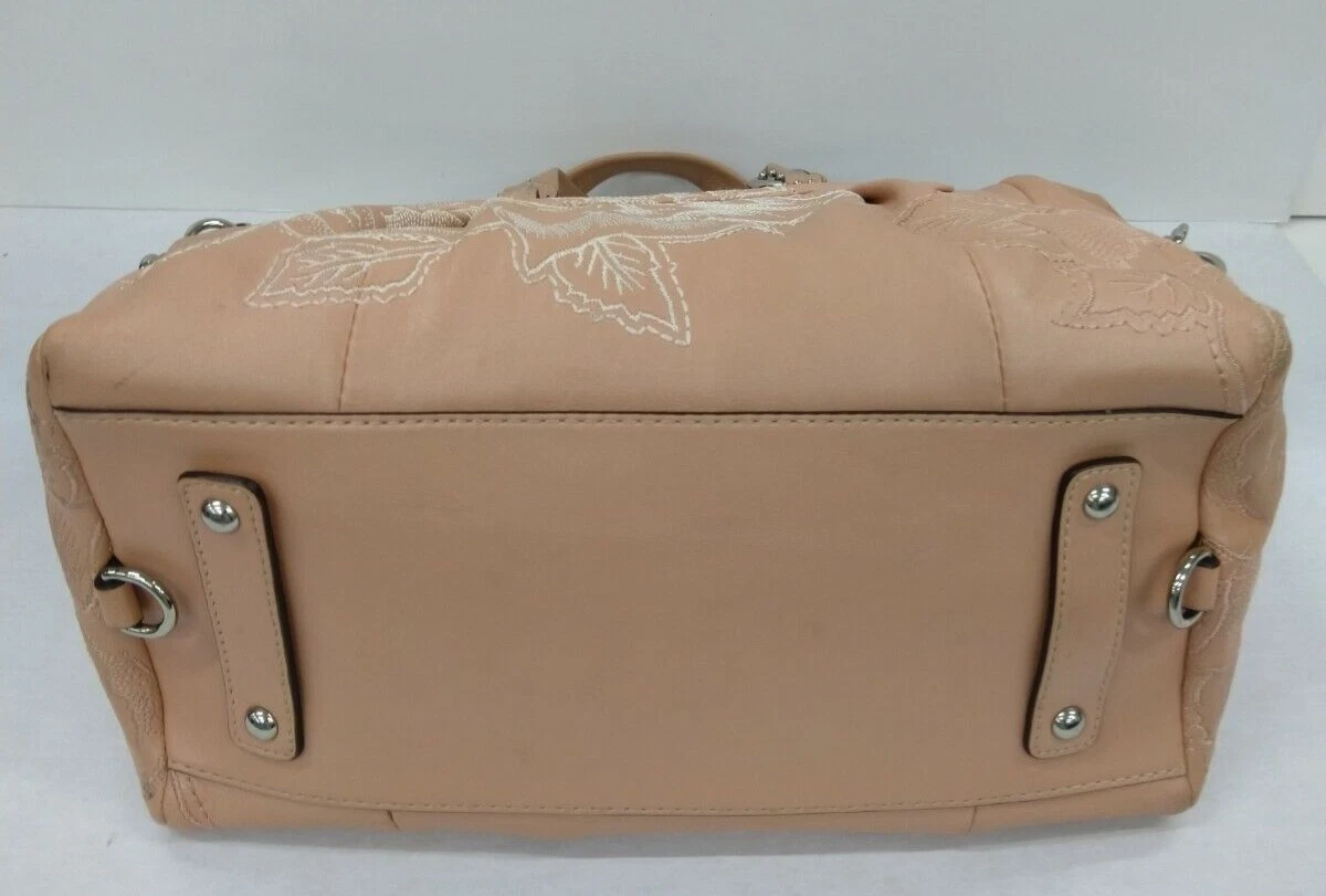 Coach Madison Rosa Antica Floreale Limitata Ed. Borsa a tracolla in pelle