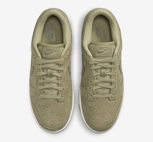 Nike Dunk Low PRM Neutral Olive Zapatillas 38 39 US 7 DV7415-200 WMNS Caqui - Imagen 3 de 8