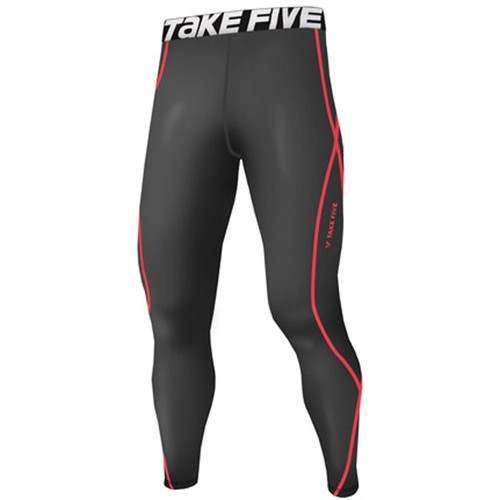 Take Five Mens Skin Tight Compression Base Layer Running Pants Leggings 011 - Picture 22 of 22