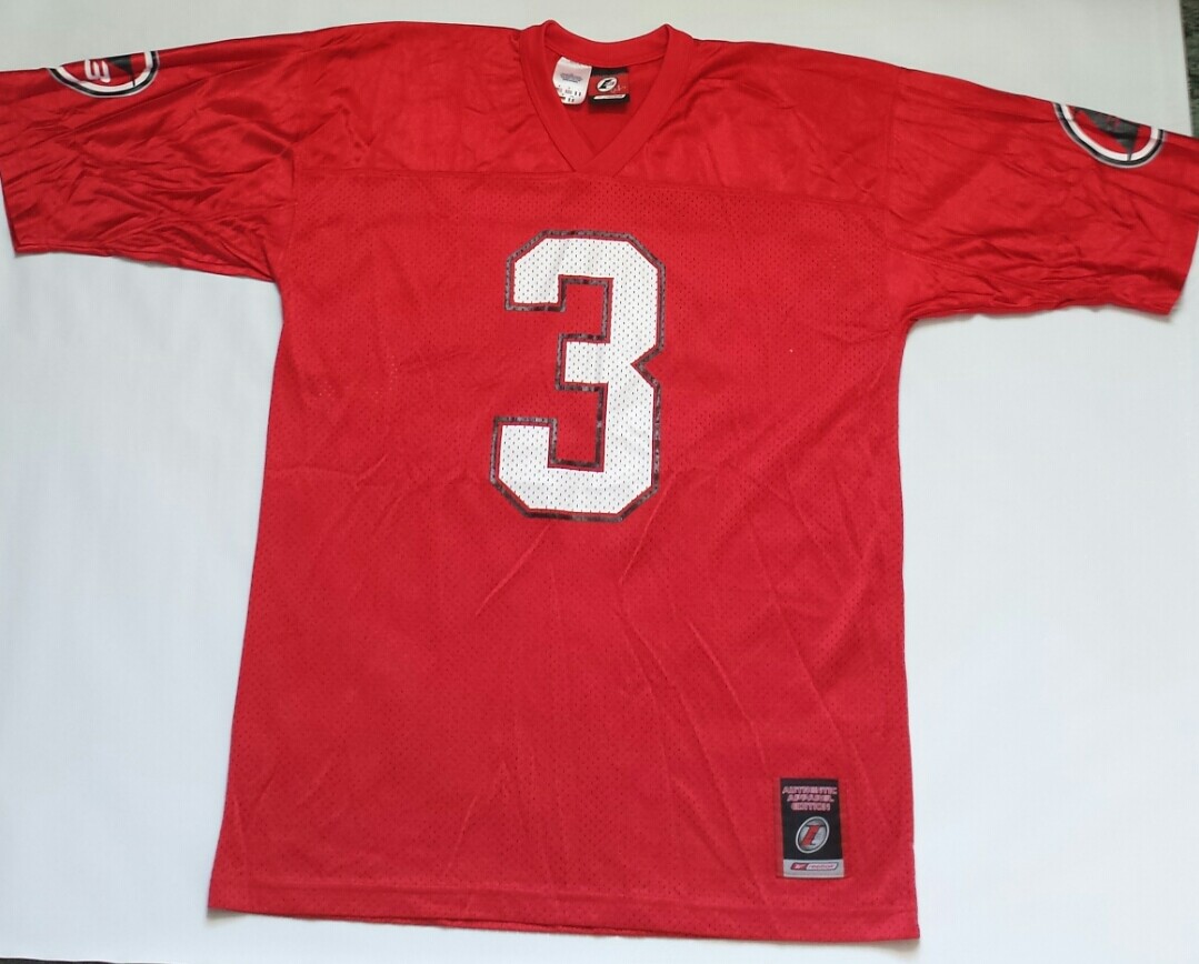 iverson reebok ゲームシャツ 3番 Vintage Allen Iverson Reebok Football Style Jersey Size M | eBay