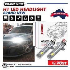 2X NEW H1 LED Headlight High/Low Beam Globe Bulbs 110W 30000LM 6000K White