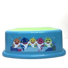Baby Shark Bathroom Step Stool Non Slip Pink Fong Nickelodeon