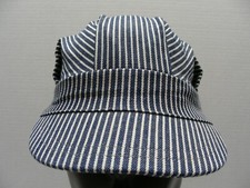Railroad Engineer Style - 100 Cotton - Kids 53cm Size Cap Hat 