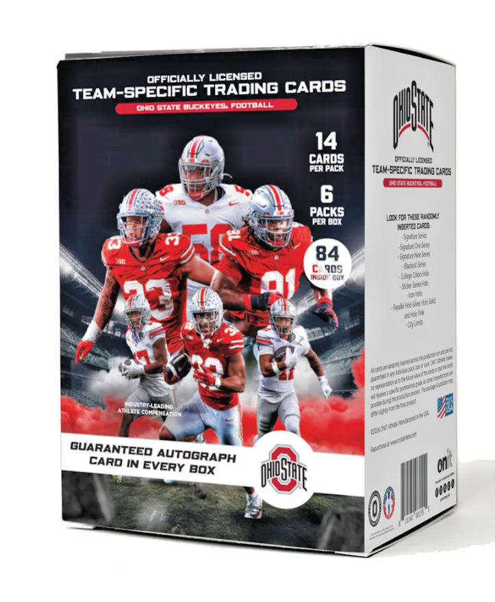 2024 ONIT ATHLETE Ohio State Buckeyes Football BASE INSERTS Pick Your  Card