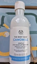 The Body Shop NEW Chamomile Gentle Eye Makeup Remover-Vegan-8.4oz Sensitive Skin