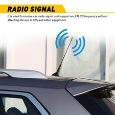 16" Antenna Black Mast Power Radio AM/FM for TOYOTA SIENNA 1998-2016 Brand New E