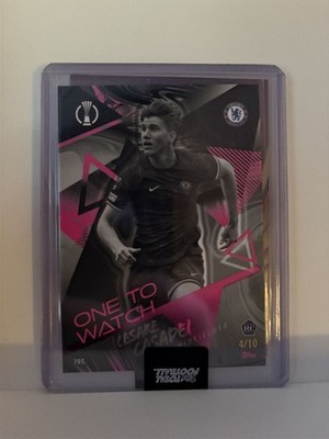 2024 TOPPS TOTAL FOOTBALL ONE TO WATCH BLACK CESARE CASADEI 4/10