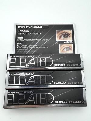 MAC Stack Elevated Mascara- .27 Fl Oz- Black Stack