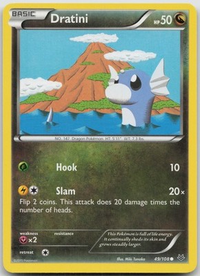 Dratini Common XY - Roaring Skies 49/108 LP Miki Tanaka