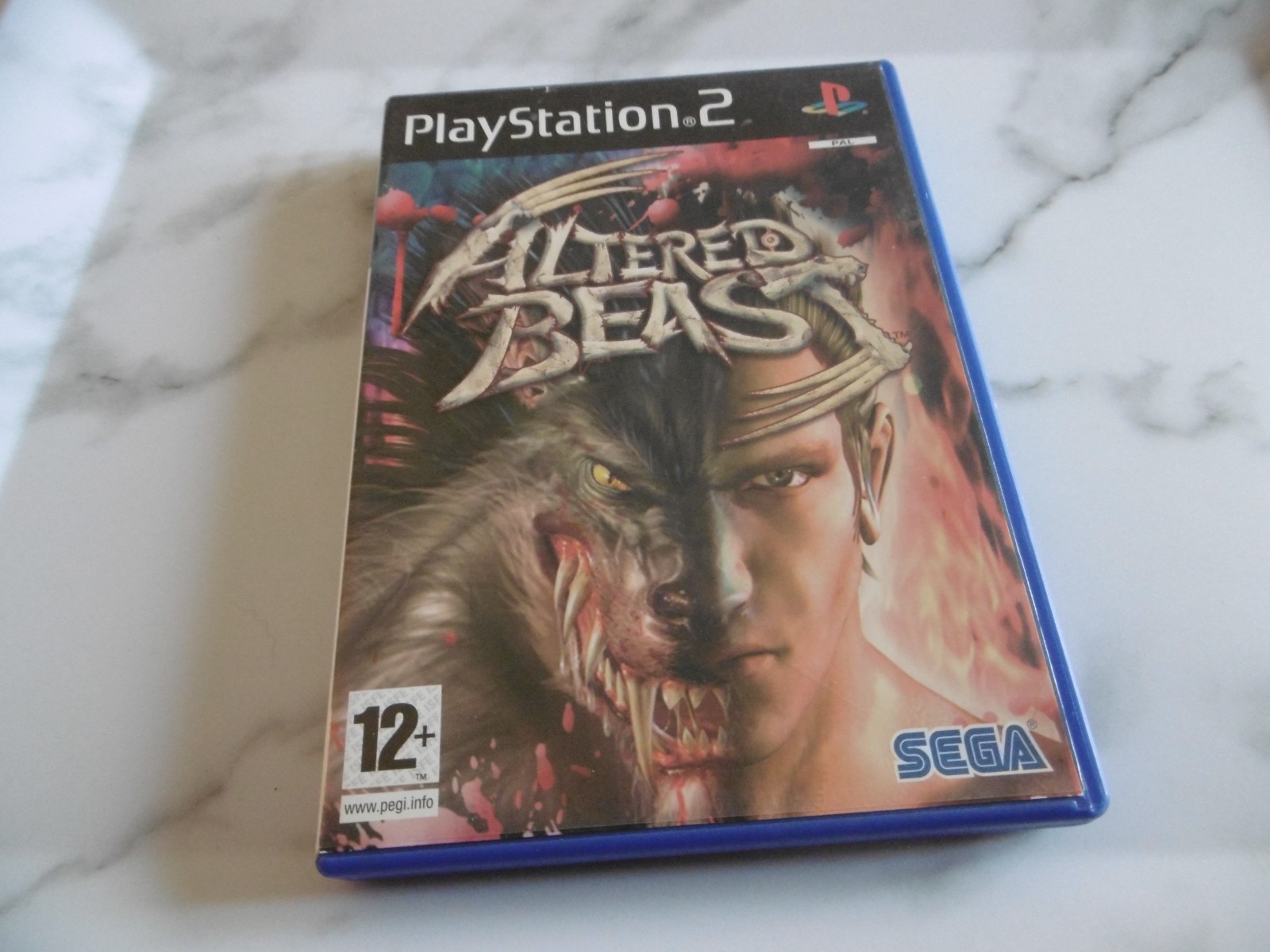 ALTERED BEAST PS2 Jeu 12+ SEGA 2005 Disque Très Bon État Livret SEGA