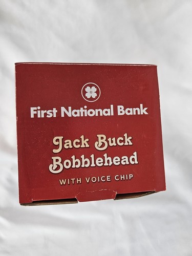 St Louis Cardinals Jack Buck Announcer Bobblehead w/ Voice Chip SGA w/ Box - Bild 5 von 5