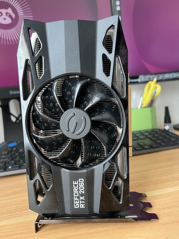 EVGA GeForce RTX 2060 6GB Graphics Card – Fully Working