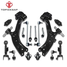 14PC Control Arm Tie Rod Sway Bar Link Kit for Honda CR-V CRV 2012-2014