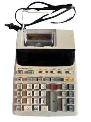 Sharp EL-1750V Printing Calculator