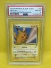PIKACHU Pokemon 2001 Black Star Promo Pokemon League #26 PSA 8 ⚡️⚡️⚡️