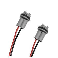 T15 Bulb Socket Pigtail Wiring Harness Adapter, 912 920 921 Pre-Wire 2PCS