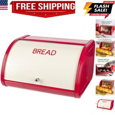Metal Bread Box/Bin/kitchen Storage Container...