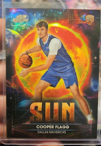 2025 Topps Cosmic Chrome Cooper Flagg Sun (RAW)