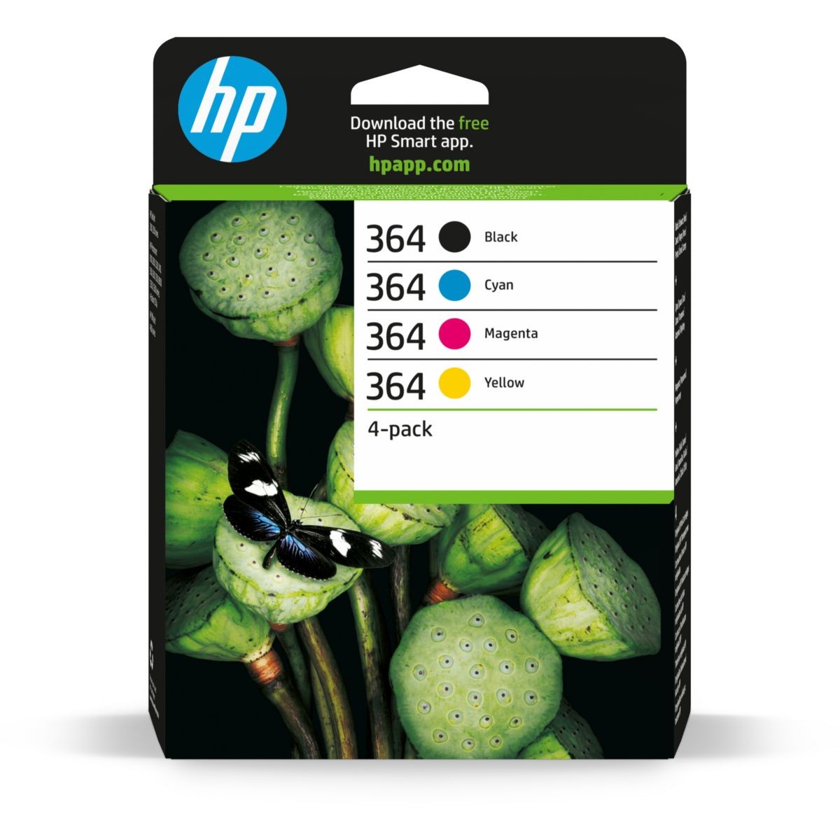 Cartouche d'encre HP 364 pour remplacer les réservoirs vides de votre imprimante