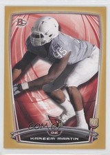 2014 Bowman Rookies Gold 117/399 Kareem Martin #49 04zk