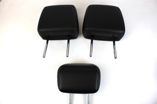 2012 2013 2014 Ford Focus Rear Seat Headrest Black Leather Oem Set Of 3 2012 2013 2014 Ford Focus Rear Seat Headrest Black Leather Oem Set Of 3