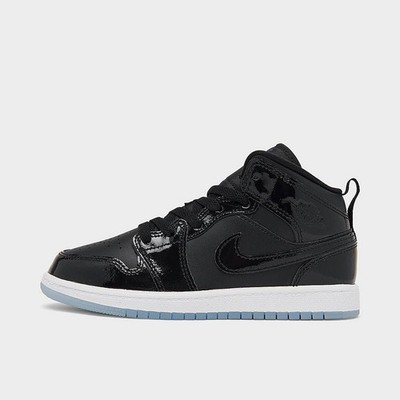 NIB Little Kid PS Jordan 1 Mid SE Space Jam  DV1339-004  Black/Dark Concord-Whit