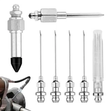 7pcs Grease Gun Needle Accessory Set Grease Injector Fitting Dispenser Tool