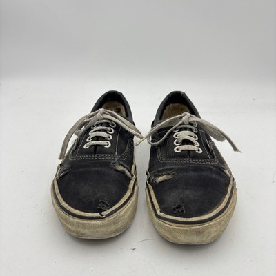 Vintage 90s Vans Era Distressed Shoes Sneakers Men's 8 Made in USA
