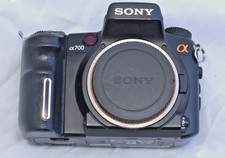 Sony Alpha 700 Digital SLR Camera only Black w/ cap tested