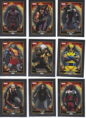 Deadpool 2026 Topps Chrome pick your base cards Marvel