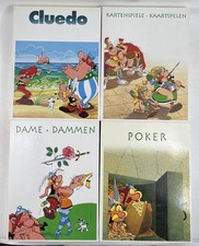 Asterix Spiele Set Cluedo Poker Dame Kartenspiele Atlas Edition Top Sammlung