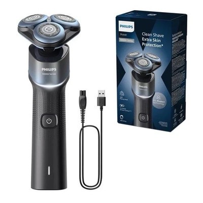 Philips Rasierer Series 5000X, blau, X5006/00 wet & dry, @Powercut Klingen [BNS]