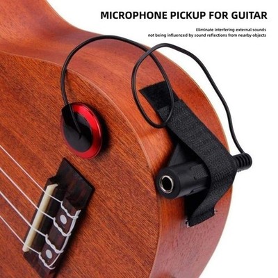 Akustikgitarren Tonabnehmer Piezo Kontakt Pickup Für Gitarre Ukulele Banjo Harfe