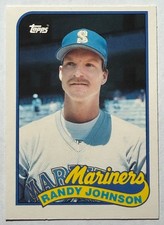 1989 Topps Traded #57T RANDY JOHNSON RC ⚾ Seattle Mariners ⚾ FREE SHIPPING ⚾