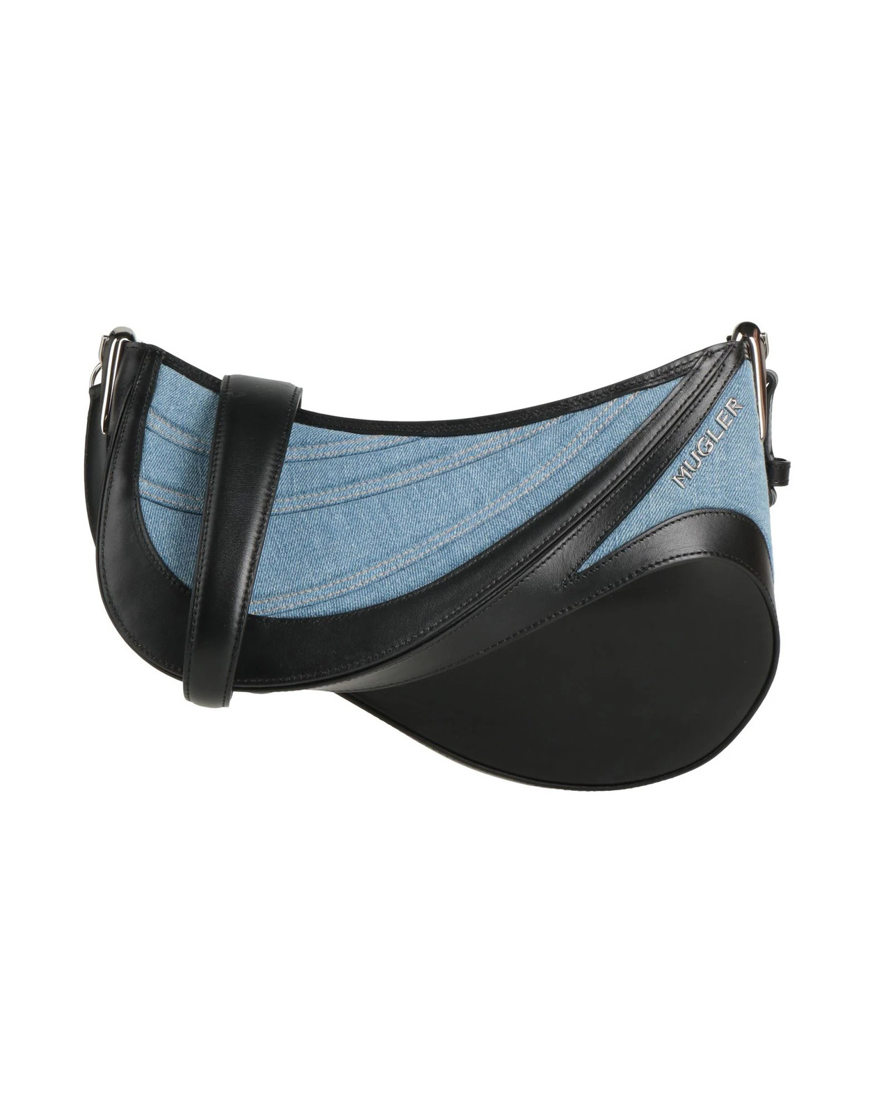 Mugler - Women - Denim Crossbody bag - Black 323090₽