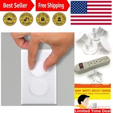 62 Piece Childproof Plug Protectors - Essential Baby Safety Electrical Covers