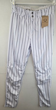 Evoshield Men's Large White/Black Pinstripe CT Baseball Game Pant NWT WB60736