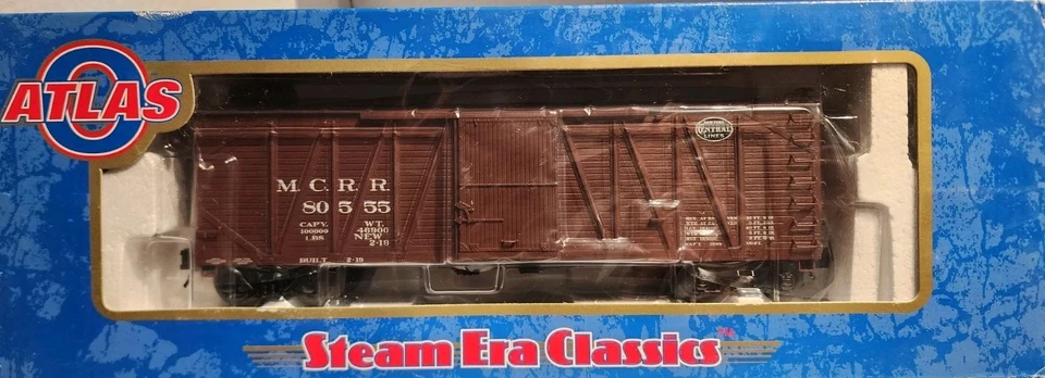 Atlas O Scale USRA Single Sheathed Box Car M.C.R.R. #80555 - Image 2 of 3