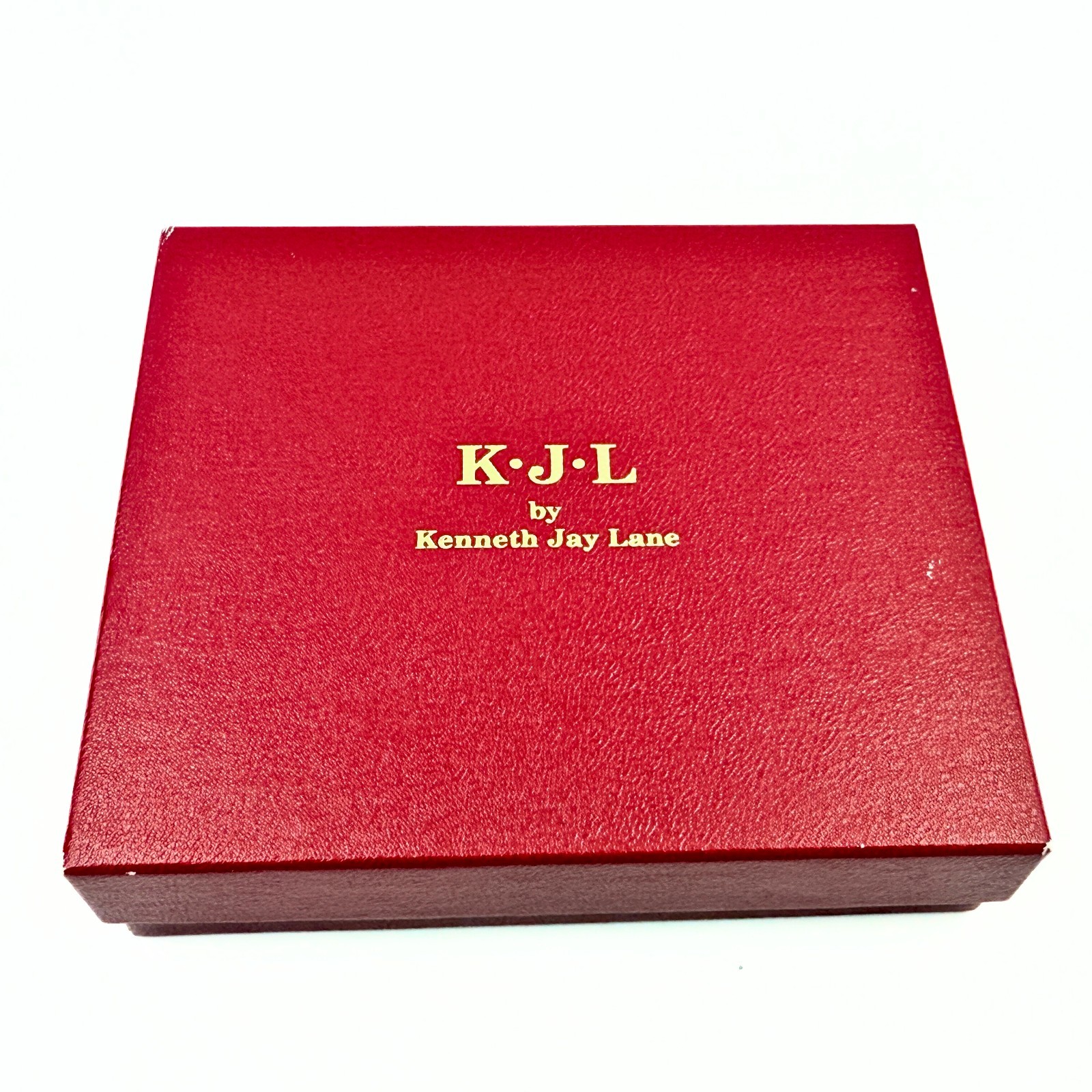 Kenneth Jay Lane Designer Signed Encrusted Pave R… - image 3