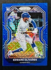2021 Panini Prizm - Tier II Edward Olivares #137 Blue Mojo Prizm /199 (RC) 🔥🔥