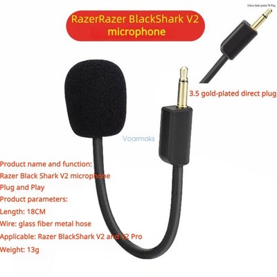 Replacement Microphone for Razer Blackshark V2 Pro Headphone MIC