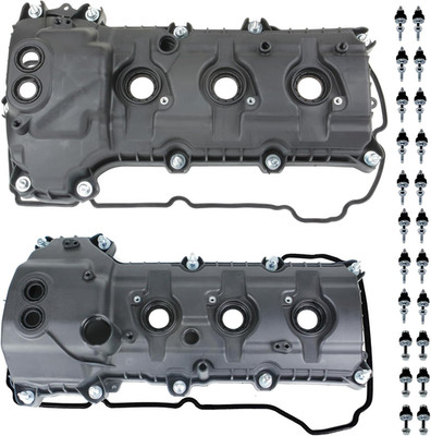 Engine Valve Cover Passenger Side Driver Side Compatible with Ford F-150 Edge Ex