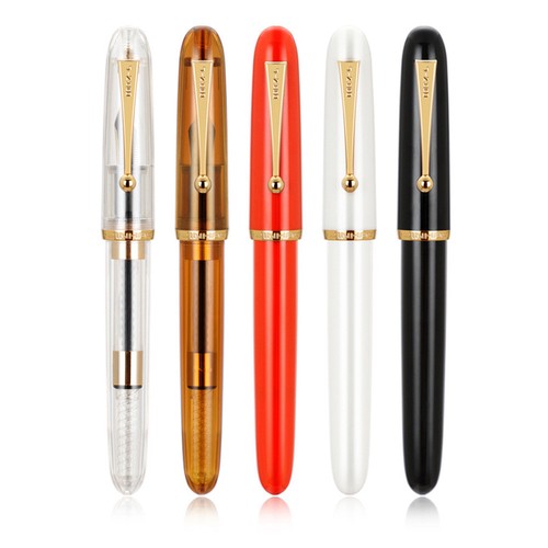 Jinhao DaDao 9016 Heartbeat Nib F/0.5mm M/0.7mm EF/0.38mm Fountain Pen Converter - Picture 1 of 18