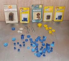 Mixed Lot Of New  Used Kitchen Dollhouse Miniatures