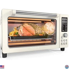 10-in-1 Air Fryer Toaster Oven Combo, 1800W, 21QT, PFAS-Free, Even Crisp Tech