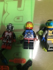 Lego 6705 Space Space Explorers Complete Set Vintage Supplemental Minifigures