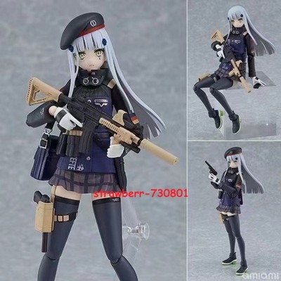Anime Girls Frontline Hk416 Figma Action Figure Pvc Statue Model Xmas Gift Toy
