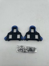 Genuine Shimano SM-SH12 SPD-SL Road Cleat Set Cleats 2  Blue w/Hardware