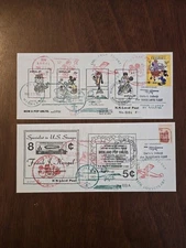 No 68A/68B 1982 Limited Edition covers by Hideaki Nakano - Disney - Lindbergh